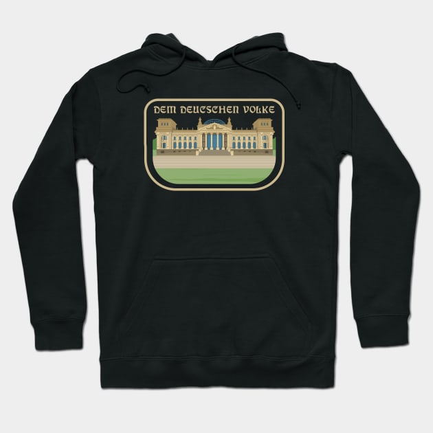 Dem deutschen Volke berlin german Hoodie by creative.z